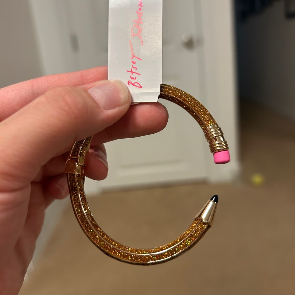 NWT Betsey Johnson Pencil Bracelet - Picture 2 of 3